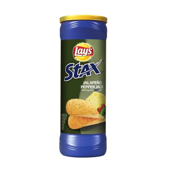Lay's STAX JALAPENO PEPPER JACK
